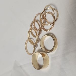 Gold Ring Set